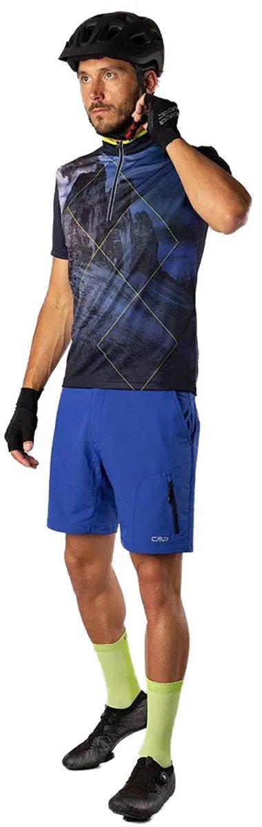 Cmp Free Bike 32c6867 T-shirt Met Korte Mouwen Man Blauw