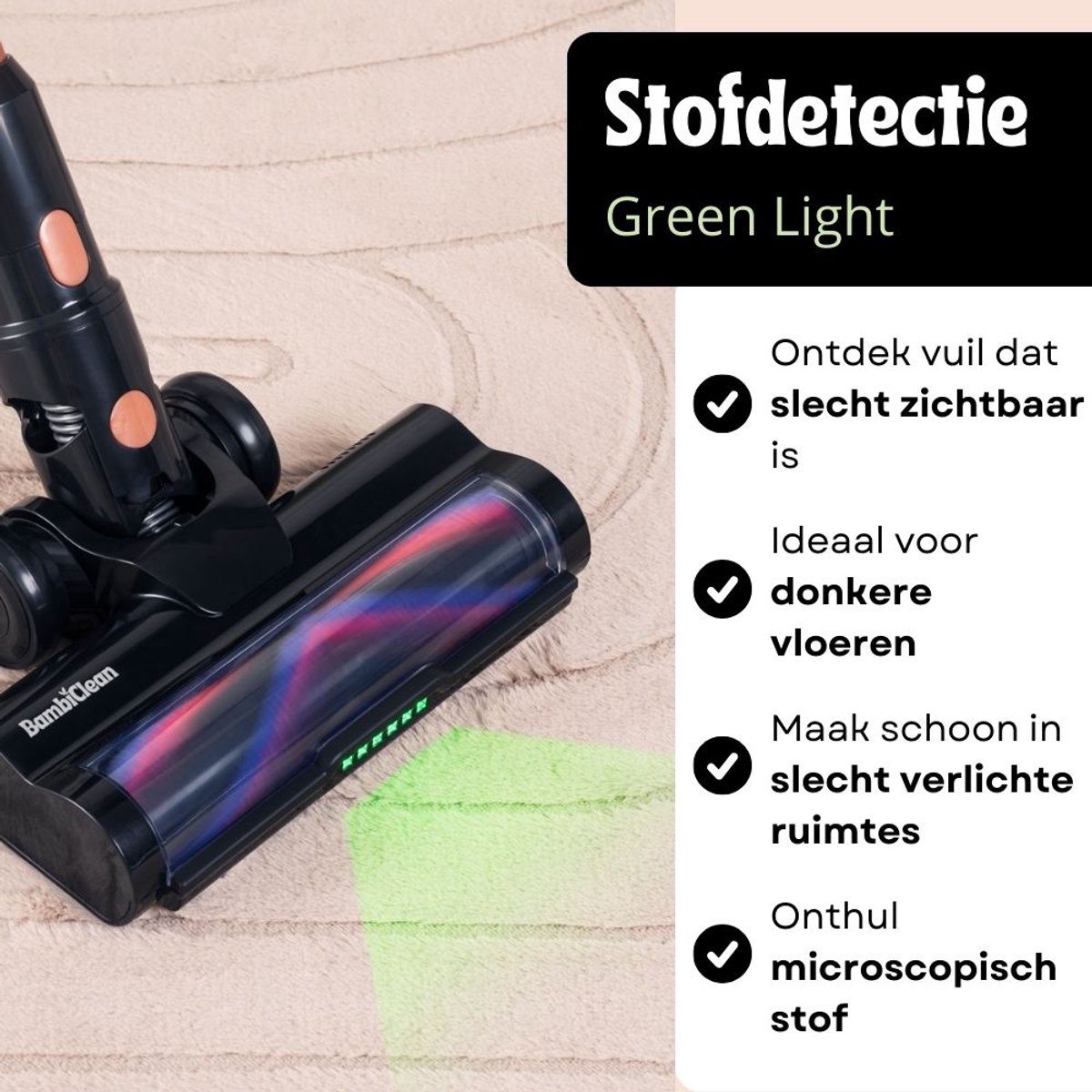 BambiClean BambiClean Steelstofzuiger Draadloos - afbeelding 4