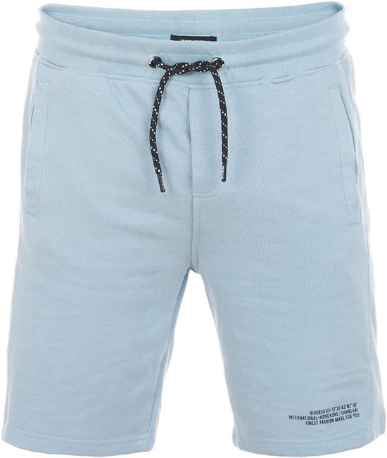 Lacoste Regular fit korte broek met elastische band in marineblauw
