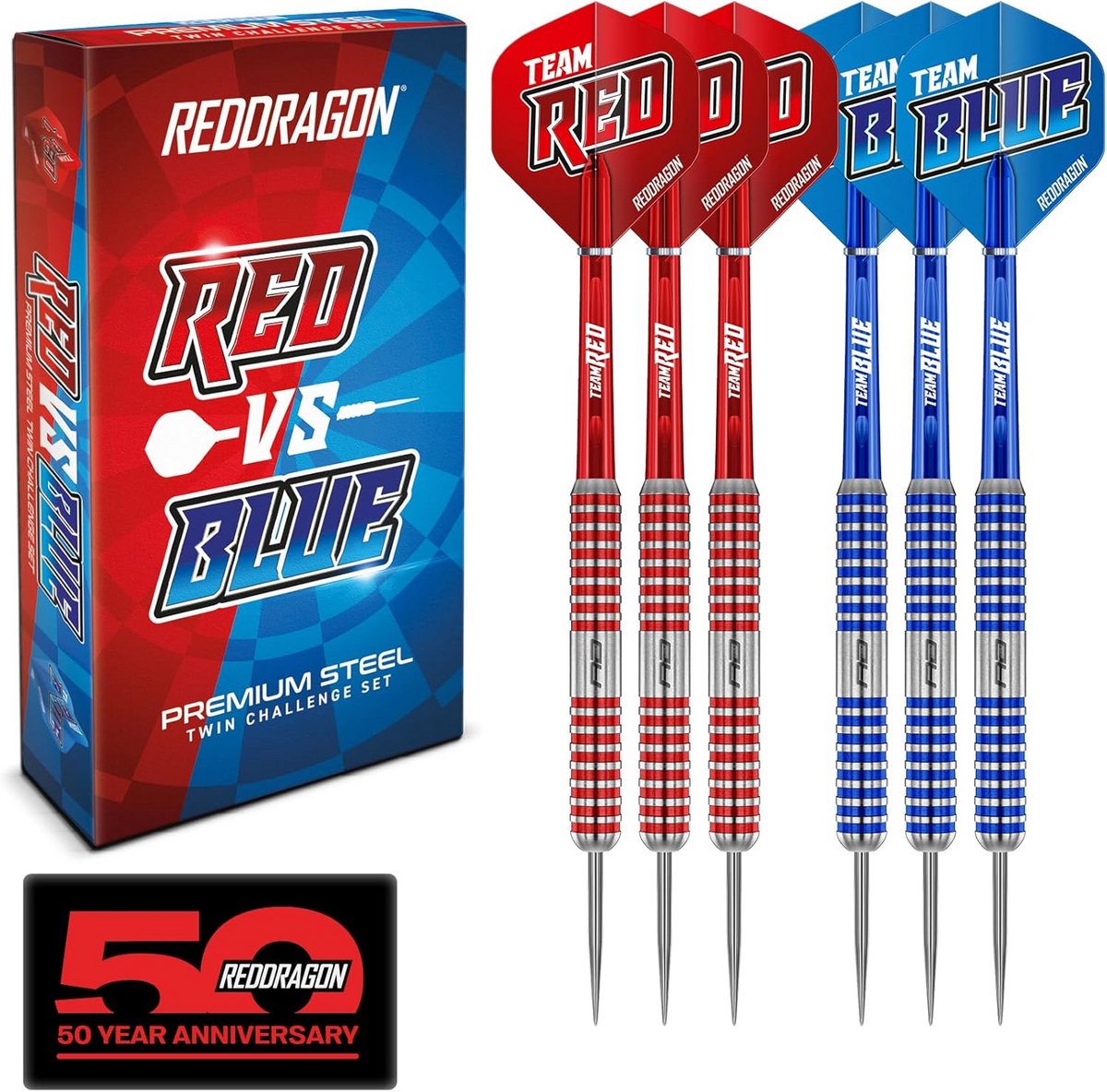 Professionele Stalen Dartpijlen Set 20g - 2 Volledige Sets met Flights en Assen