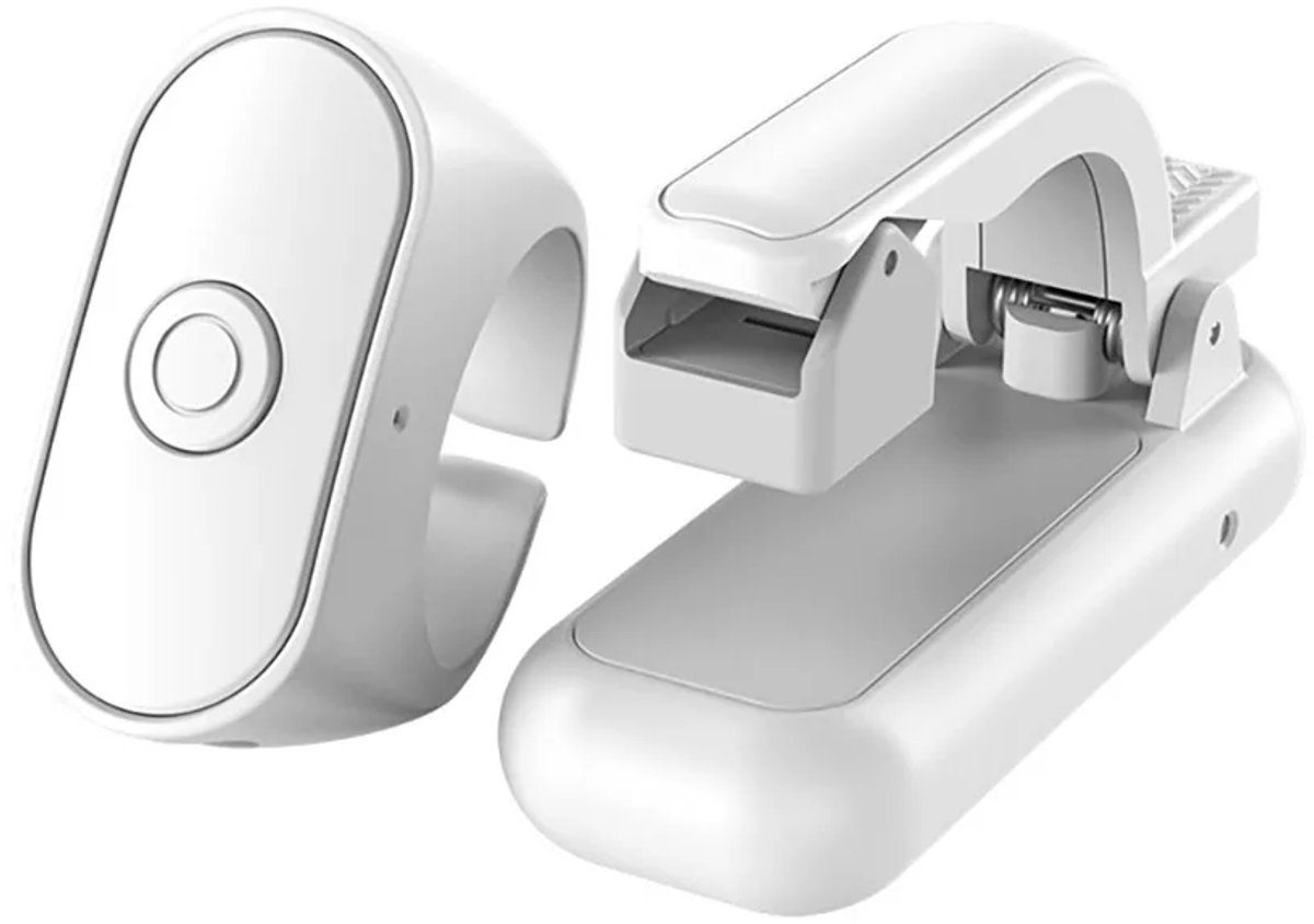 Afstandsbediening Geschikt voor Kindle Paperwhite, Geschikt voor iPhone, iPad, Android-tablets en e-readers, kan worden Geschikt voor Kindle-accessoire - wit.