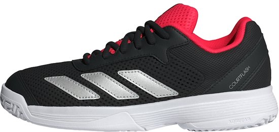 Foto: Adidas performance courtflash tennis schoenen kids kinderen wit