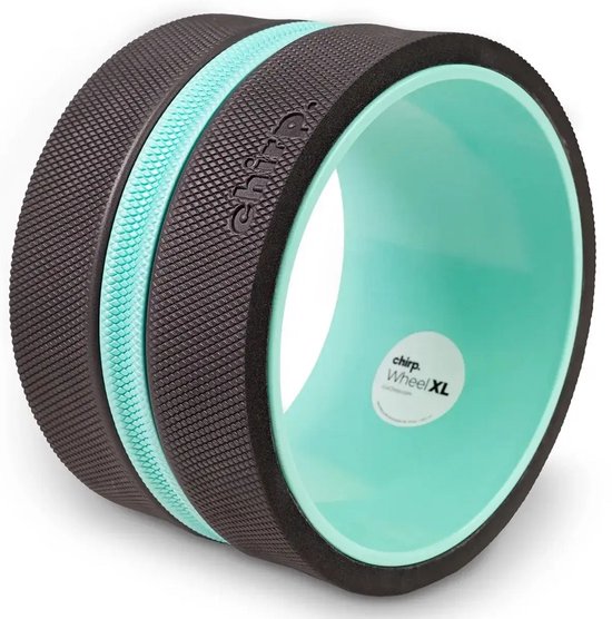 Chirp Wheel XL Super Comfort - 25cm - Foam Roller Wiel - Massage Roller - Fitness Roller - Fitness - Diepe rugmassage & mobiliteit
