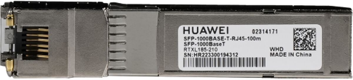 HUAWEI eKit SFP-1000BaseT netwerk transceiver module Koper 1000 Mbit/s RJ-45