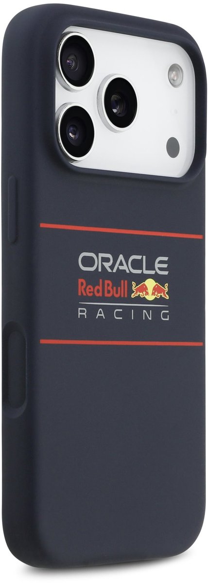 Red Bull Racing Silicone Red Horizontal Logo Cover hoesje met MagSafe voor Apple iPhone 17 Pro Max - Donkerblauw van Merkloos — afbeelding 4