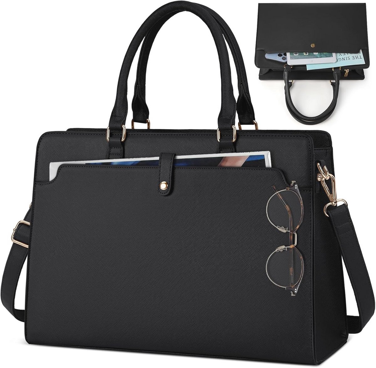 Grote Handtas Dames Shopper Tas 15,6 inch