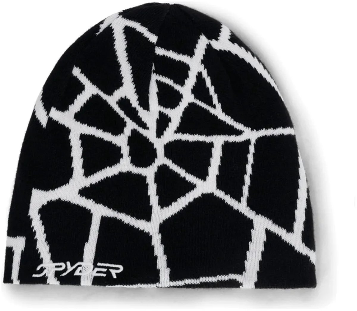 Spyder Reversible Web Muts Zwart