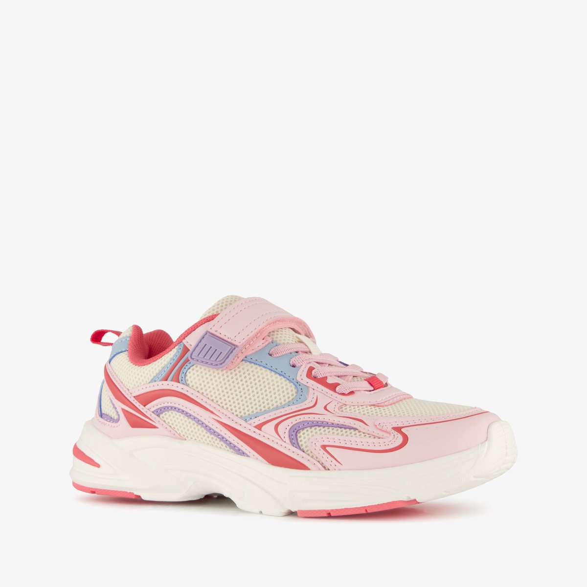Blue Box meisjes sneakers roze rood - Maat 33 - Uitneembare zool