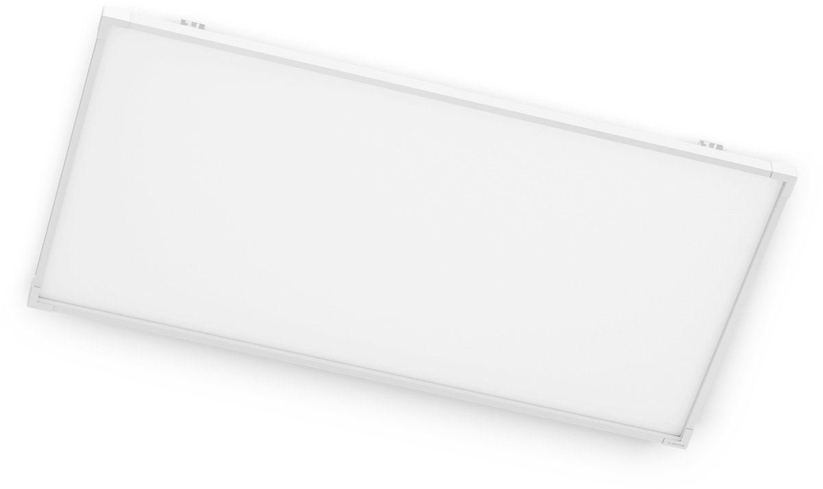 Klarstein infraroodpaneelverwarming 770 W – voor aan de muur of het plafond, slimme wifi/app-bediening, stil, IP44 badkamerveilig, thermostaat, timer, oververhittingsbeveiliging, 120 cm