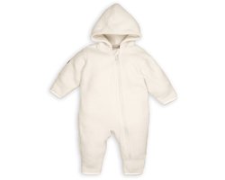 Lodger - Buitenpak - Baby - Wit - Teddy - Maat 68 - 2 Lagen & Waterafstotend