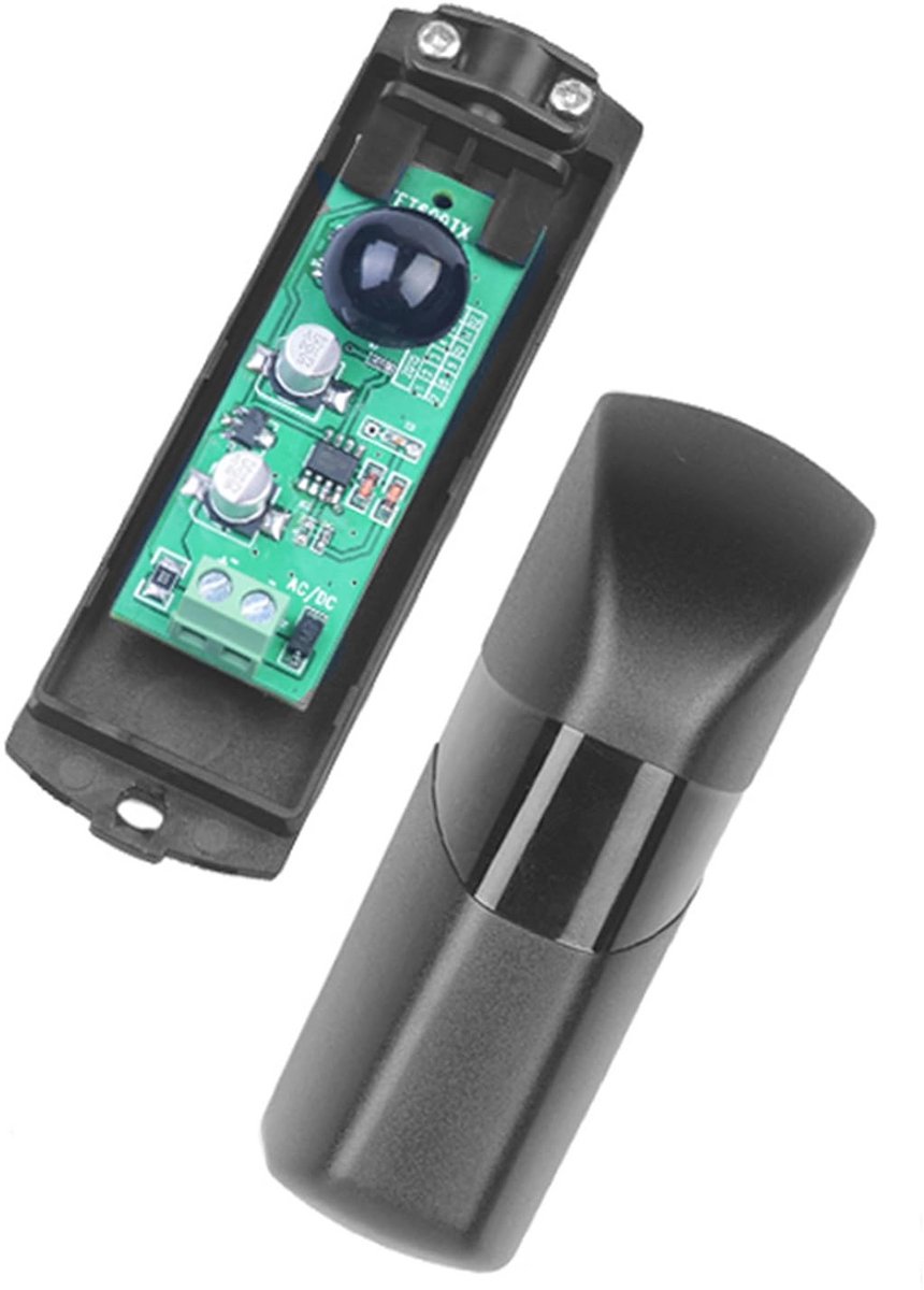 Draaibare Fotocellen 180° voor Automatische Garagedeuren - Waterdicht Infrarood met Elektromagnetische Bescherming