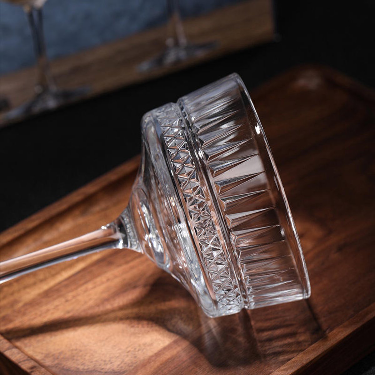 Bar Dedicated Martini Glazen - Cocktailglazen Set van 6 - 350 ml - Uniek Design - Luxe Glaswerk — cadeau in Kookcadeaus - foto 3
