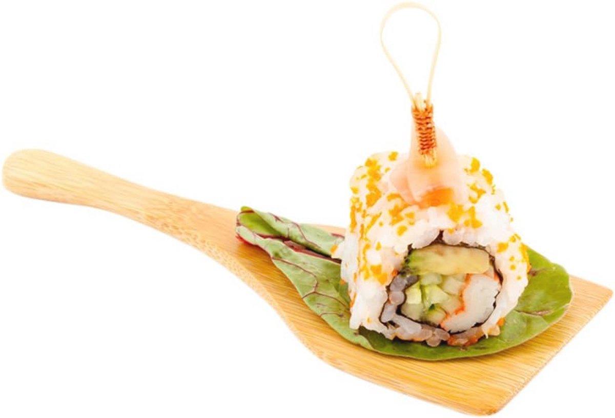 Natuurlijke Bamboe Grote Spatel voor Culinaire Presentatie