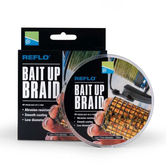 Preston - Lijn gevlochten Reflo Bait Up Braid 0.17mm / 150m - Preston van Preston — afbeelding 4