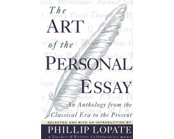 Art Of The Personal Essay