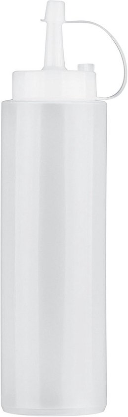 Doseerfles 1000ml HDPE helder (60ml doseerkamer) | Doseerflessen