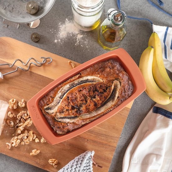 Römertopf Bread baking pan, round, diameter 31 cm, made of natural clay, ceramic bread pot for up to 1.5 kg bread, 3 litres volume, dishwasher-safe, ideal for juicy and crispy baking results
