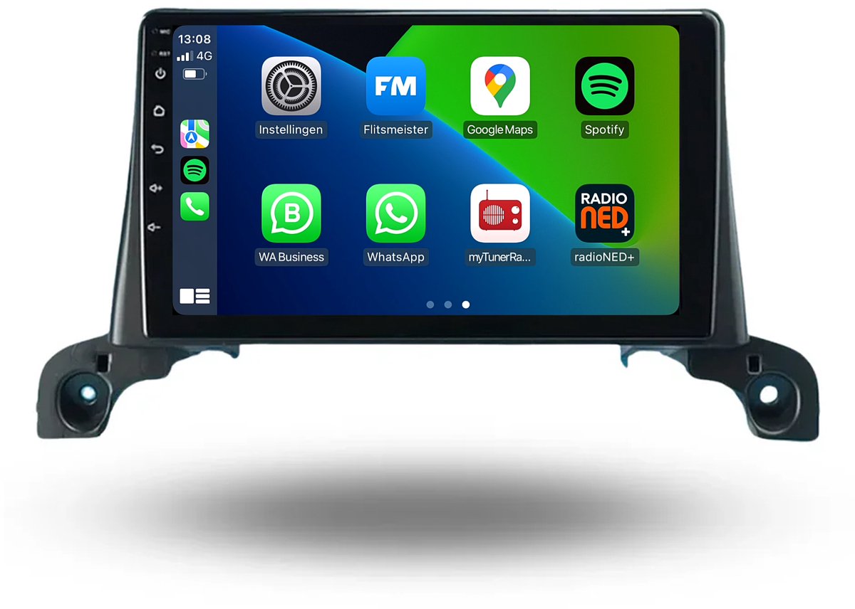 CarPlay autoradio geschikt voor Peugeot 3008 | 4008 | 5008 | 2017 t/m 2022 | Android 13 | Draadloos Apple CarPlay & Android Auto | 2GB + 32GB | 8-Core processor | Davilon | 2025 model | 2017 2018 2019 2020 2021 2022 | Bluetooth & Wifi