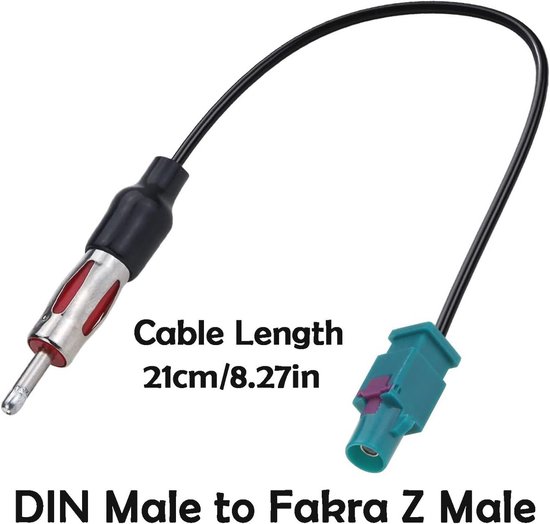 Adattatore Antenna Albero Stereo Universale Da Fakra A DIN