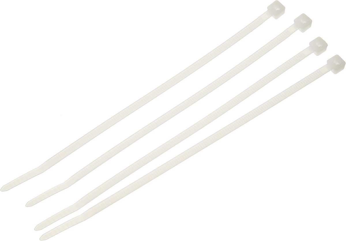 Kabelbinders 50 stuks 150 x 3,6 mm Transparant