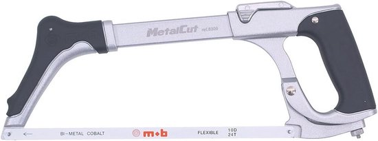Metaalsaadzaag Metaalzaag Metalen Frame - Zwart | bol