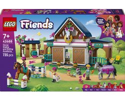 foto van LEGO Friends paardenstal en manege bouwset - speelplezier voor kinderen.