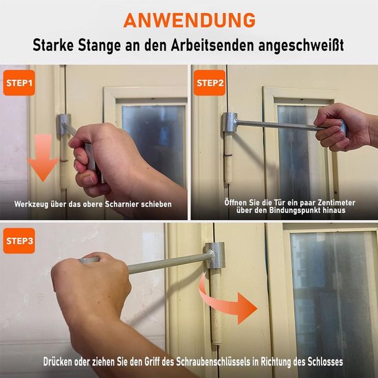 1 stuk sleutel voor het afstellen van de speling v