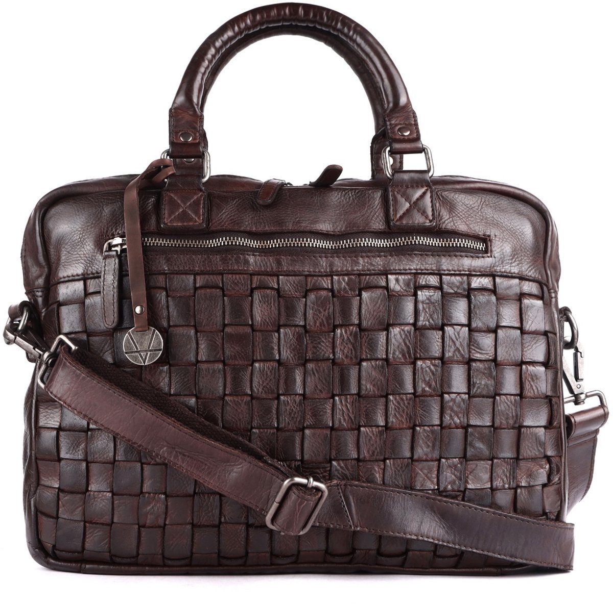 Echt Leren Laptop Tas voor Heren (15 inch) – Messenger Bag voor Dames