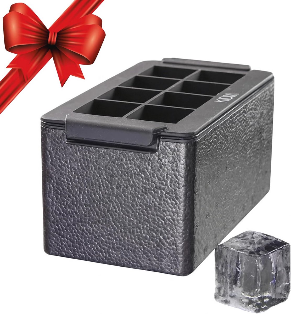 Transparante IJsblokjesvorm van Silicone 5x5cm voor Cocktails en Whisky