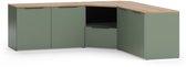 Vicco Wido Woonwand – 3 delen Groen