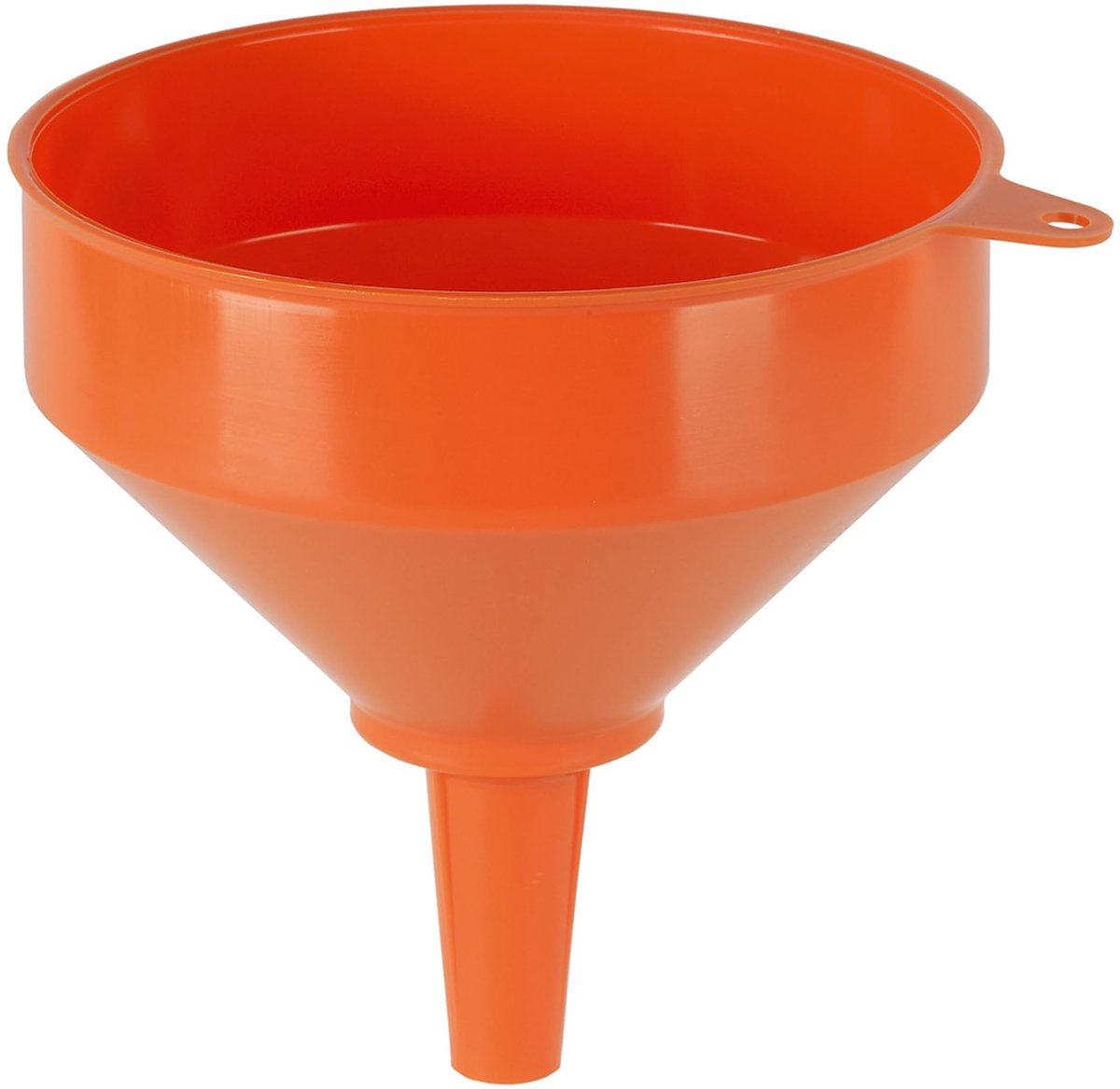 Unyqoos® Universele kunststof trechter met messing zeef en ruime diameter van 200 mm