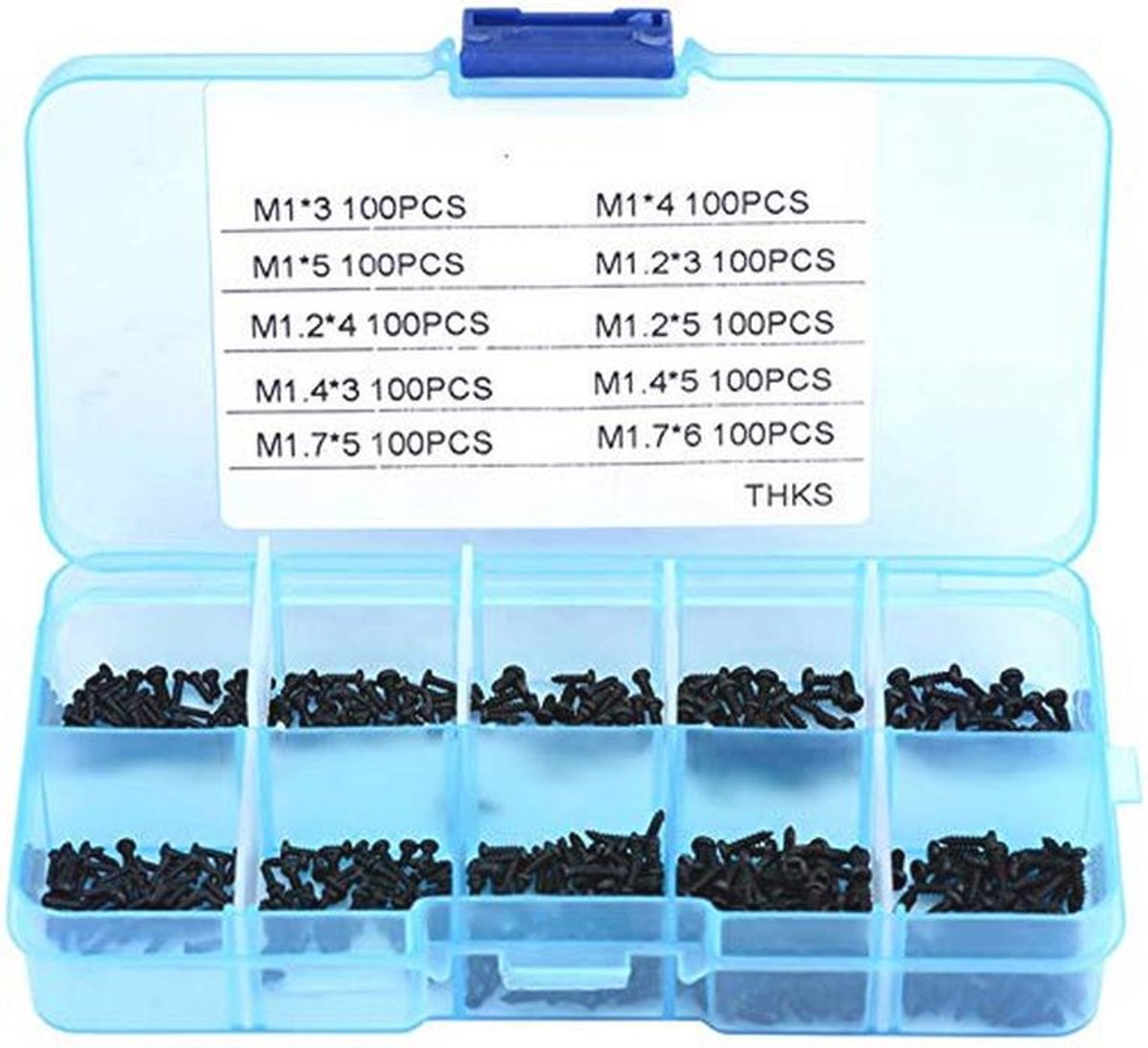 Assortiment Kleine Zelftappende Schroeven voor Horloges en Elektronica
