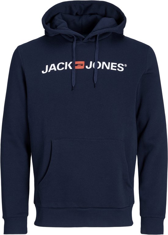Jack & Jones - JJECORP OLD LOGO SWEAT HOOD NOOS - Blazer bleu marine - Homme - Taille L