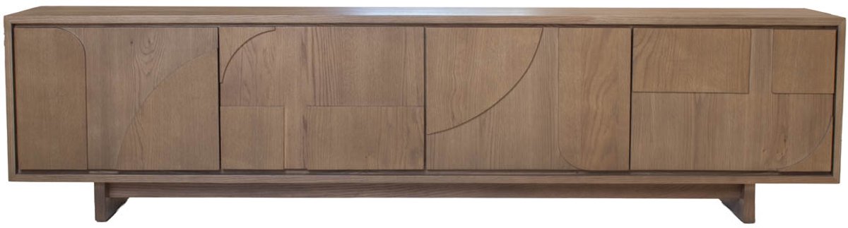 DÉJA Living Tv-meubel Otin - Bruin Hout - 200x40x50cm