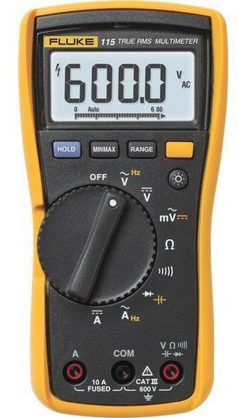 Multimeter met Groot Display en LED Achtergrondverlichting | bol