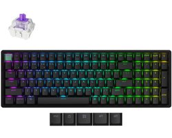 Keychron K4 HE toetsenbord Nebula switch zwart