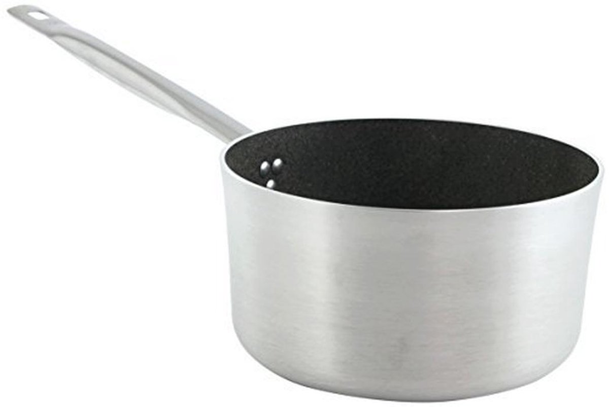 Granieten stoofpan 24 cm met antiaanbaklaag