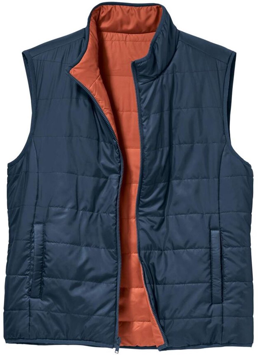 ATLAS FOR MEN - Dubbelzijdige bodywarmer - Heren - Verkrijgbaar in grote maten - 4XL