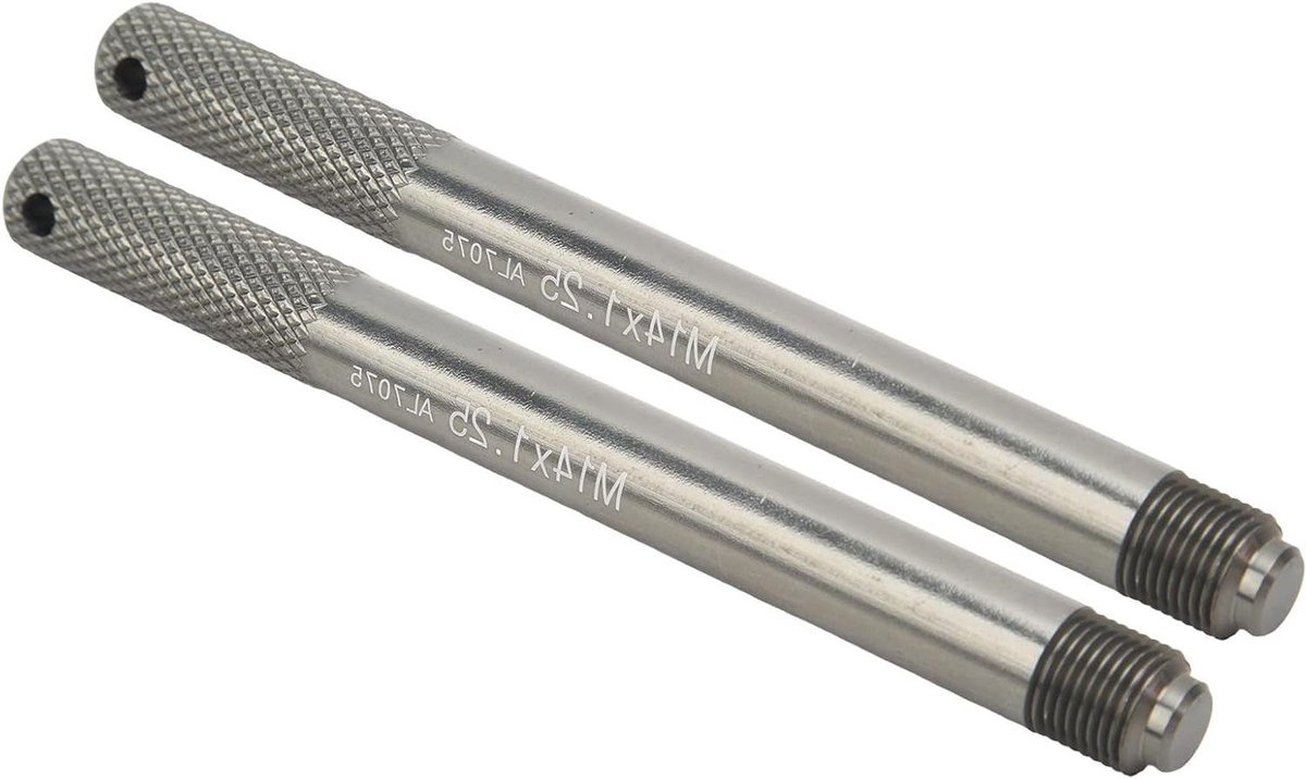 Wieluitlijning Pin Band Reparatie Gereedschap - Set van 2 - Velg Stud Pin Gids Tool - Autoband Reparatie - Geschikt voor M14*1.25