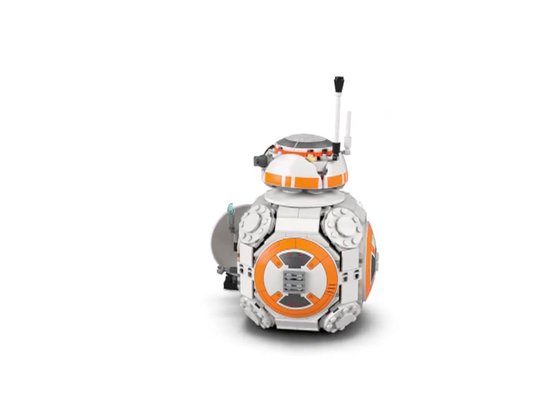 LEGO® Star Wars: The Force Awakens™ BB-8™ Astromech Droid - Jouet de construction pour un affichage ludique - Décoration Star Wars™ amusante - Cadeau pour enfants et fans à partir de 10 ans - 75452