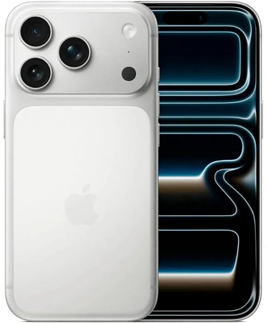 Apple iPhone 17 Pro 256GB Zilver 6,3″ OLED A19 Pro 48MP Camera 5G eSIM Wifi 7 Ceramic Shield 2