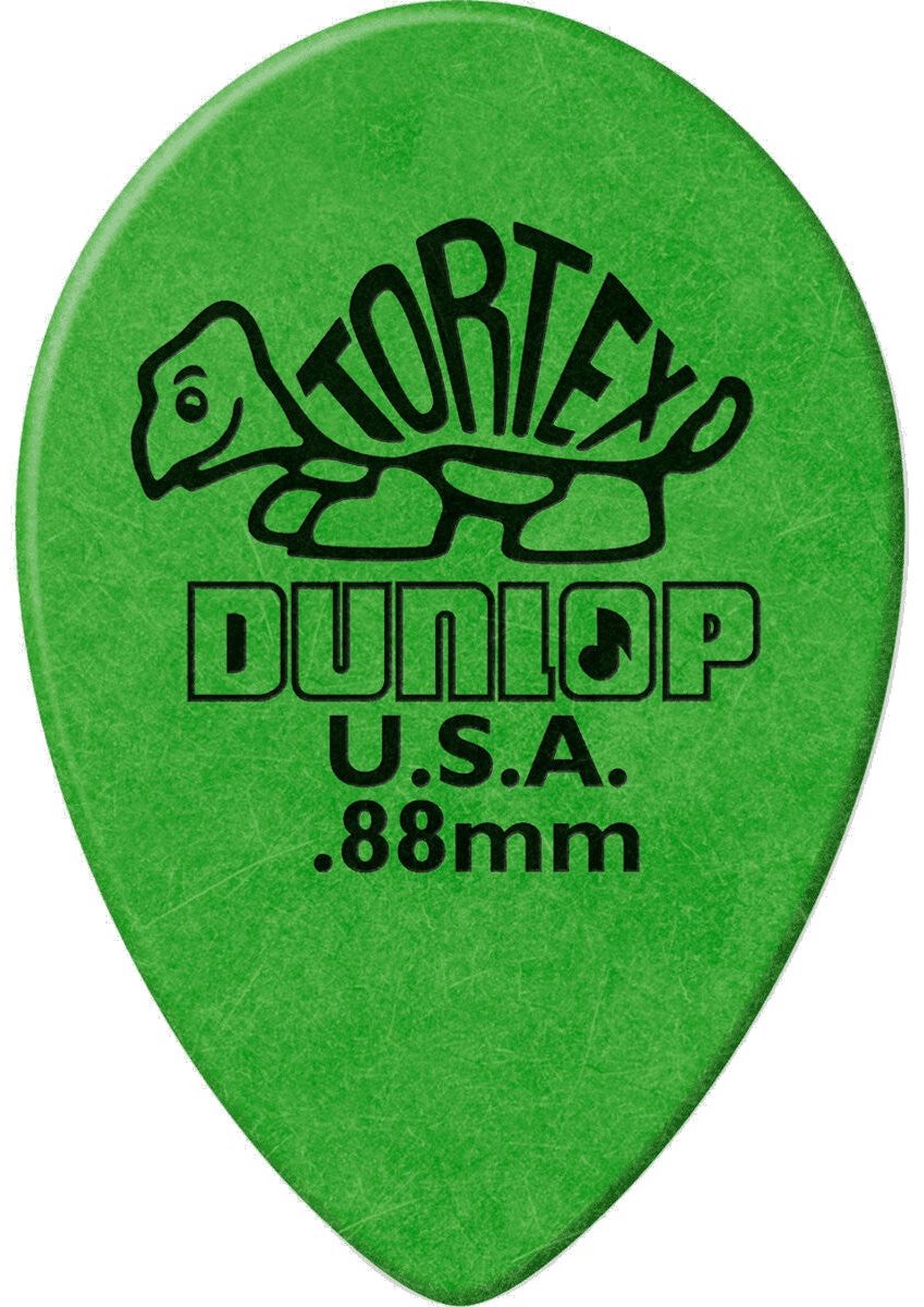Dunlop 423R088 Tortex Small Teardrop 0.88 mm (set van 36)