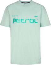 Petrol Industries - Jongens T-shirt met rugprint Viento - Groen - Maat 164
