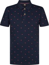 Petrol Industries - Heren Piqué polo OlaVerde - Blauw - Maat XL