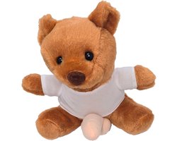 Ondeugende Teddy Beer Met Penis – Bruin Pluche Beertje met Grappige Twist | Kinky Pleasure