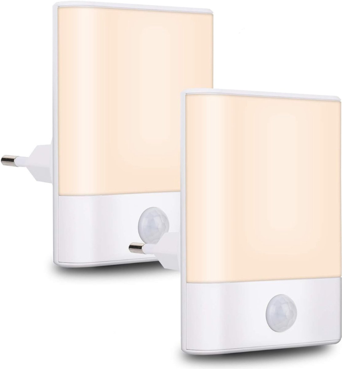 Swiphi® Stopcontact Nachtlamp - Nachtlampje voor Kinderen - Led Nachtlamp - Warmwit