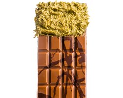 Dubai Chocolade Reep Melk| Pistache & Knafeh | 220 Gram | Extra Crunchy Dubai Reep | EXTRA GEVULD |