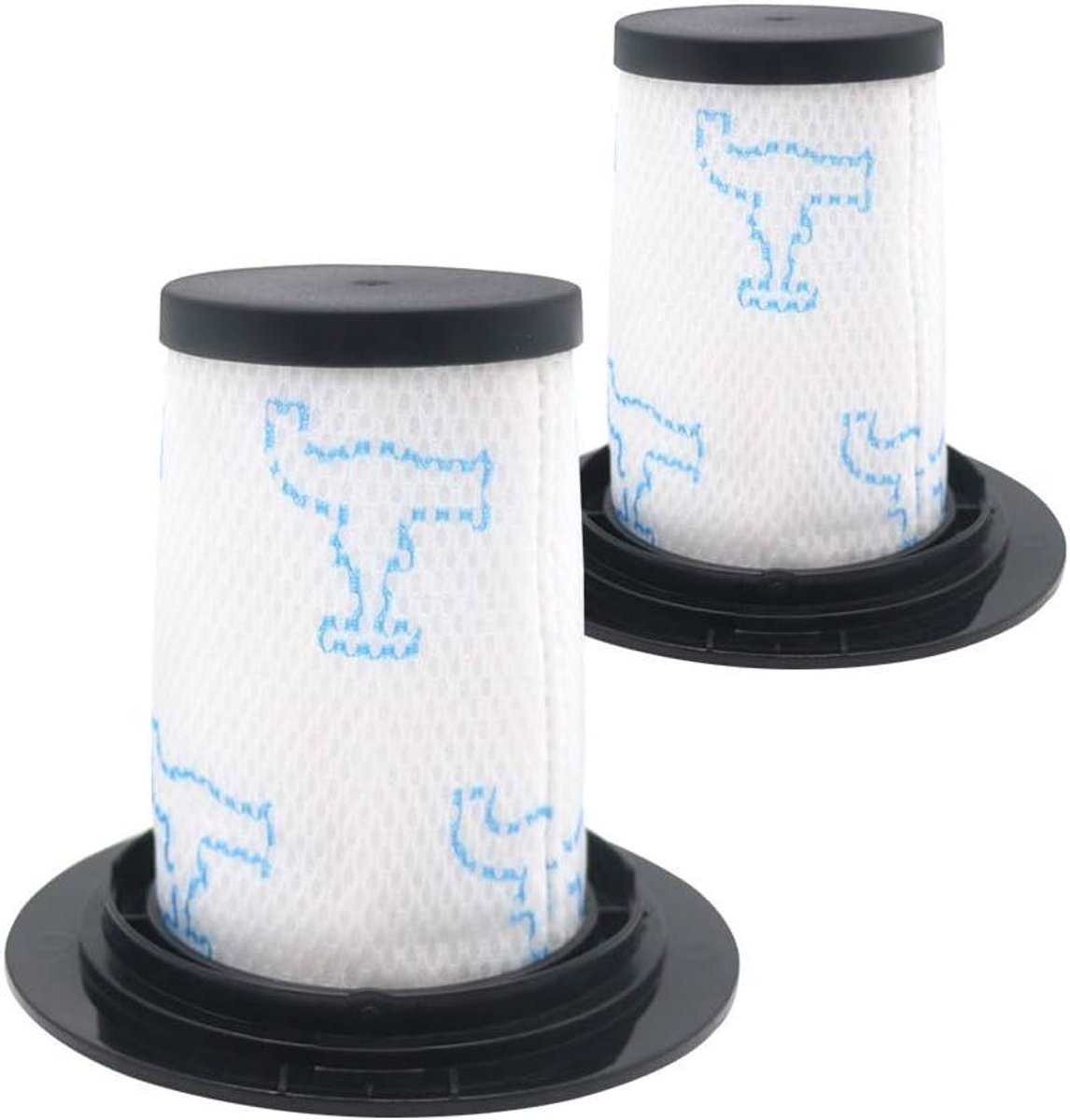 Cosensi - HEPA-stoffilter voor stofzuiger Rowenta ZR009002 RH9252 RH9276 RH9286 RH92 (2 stuks) - Optimale filtratie kwaliteit voor schone lucht in huis.