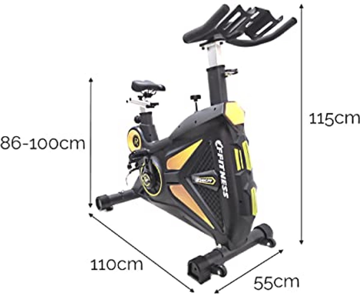 Indoor Cycling Fiets met 18 kg Vliegwiel voor Thuistraining