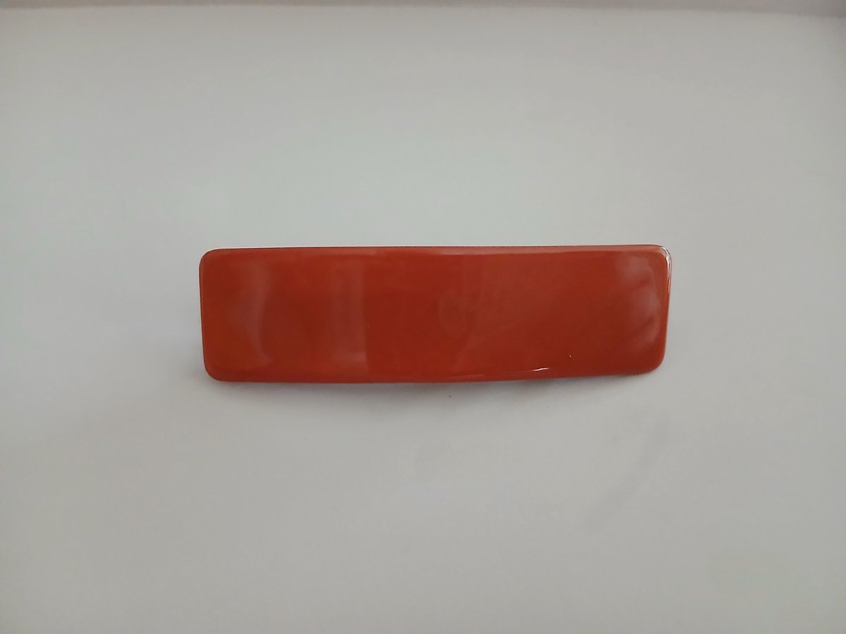 Le Sjalerie haarspeld basic oranje/  cognac dames speld  Haaraccessoire oranje